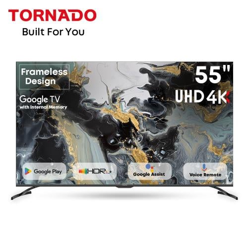 تلفزيون ال أي دي 55 بوصة تورنيدو Google TV