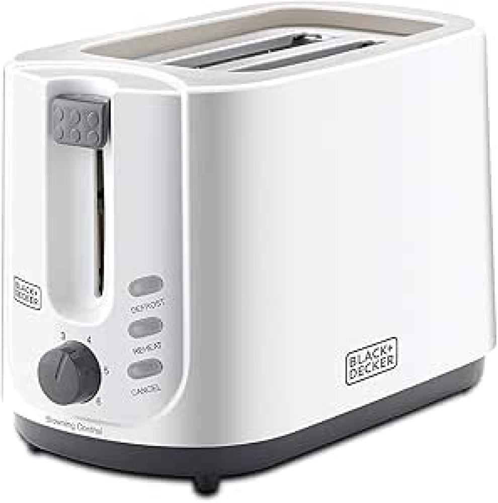 محمصة خبز ابيض 750 واط بلاك اند ديكر 750W COOL TOUCH 2 SLICE — صورة 2
