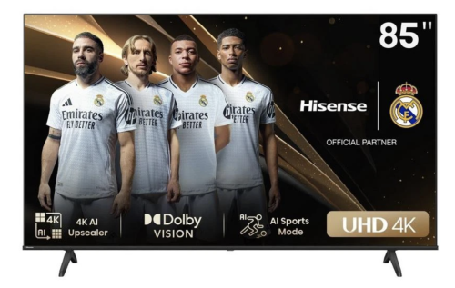 تلفزيون ال أي دي 4K 85 بوصة هايسنس عالية الجودة نظام فيدا