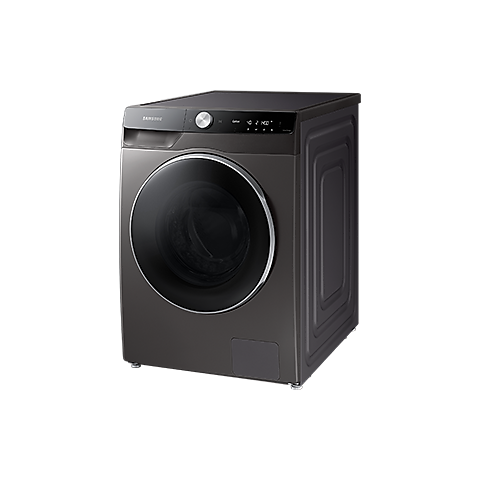 غسالة ملابس تعبئة أمامية 12+8 كيلو سامسونج Inox QuickDrivetM و Bubble ECO - شاشة التحكم في الذكاء الاصطناعي - 1400 دورة في الدقيقة - واي فاي مضمنة - ودعم تطبيق SmartThings - و Color Inox