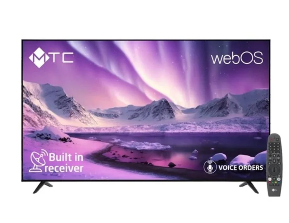 تلفزيون ال أي دي ام تي سي 65 بوصة UHD Webos MT65UH435BWOS
