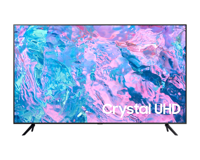 تلفزيون ال أي دي سامسونج 85 بوصة 2023-85 "- معدل تحديث 50 هرتز - معالج Crystal 4K - N/A - Motion Xcelerator - 20W - Tizen ™ Smart TV - 3HDMI - 1USB - Slim Look UA85CU7000UXSA